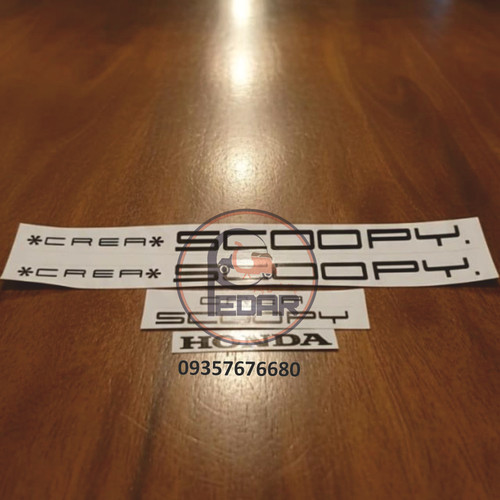 برچسب پاکشتی هوندا اسکوپی سه تیکه
