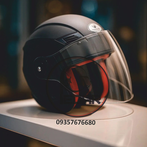 کلاه کاسکت اسکوتر مشکی