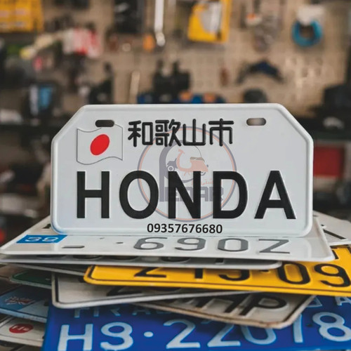 پلاک موتورسیکلت ژاپن