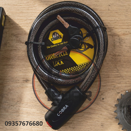 قفل کابلی موتورسیکلت 18mm * 1500mm